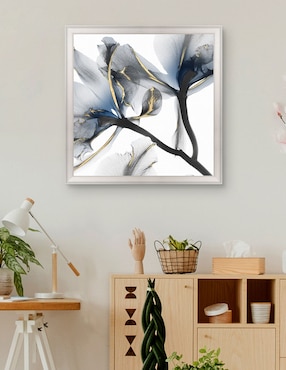 Cuadro decorativo Brillo índigo ciclamen 2 de Albert Koetsier técnica mixta Cuadros Jr