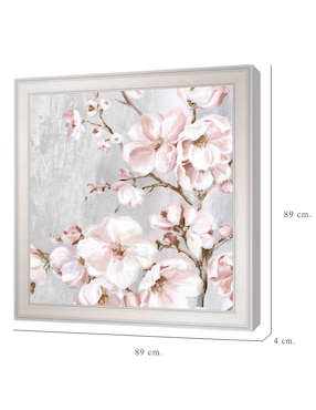 Cuadro decorativo Cerezos en flor de primavera II de Eva Watts técnica mixta Cuadros Jr