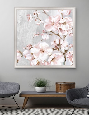 Cuadro decorativo Cerezos en flor de primavera II de Eva Watts técnica mixta Cuadros Jr