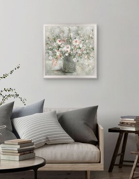 Cuadro decorativo Encanto Floral de Carol Robinson técnica mixta Cuadros Jr