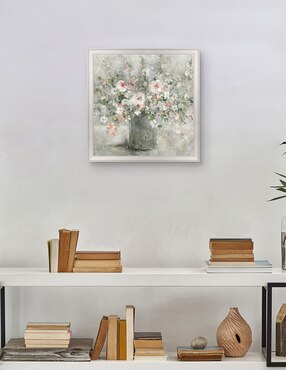 Cuadro decorativo Encanto Floral de Carol Robinson técnica mixta Cuadros Jr