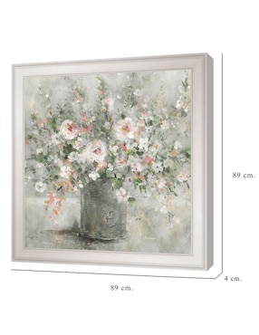 Cuadro decorativo Encanto Floral de Carol Robinson técnica mixta Cuadros Jr
