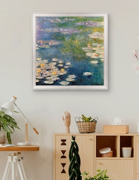 Cuadro decorativo Nenúfares en Giverny 1908 de Masters Collection técnica mixta Cuadros Jr