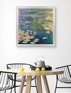 Cuadro decorativo Nenúfares en Giverny 1908 de Masters Collection técnica mixta Cuadros Jr