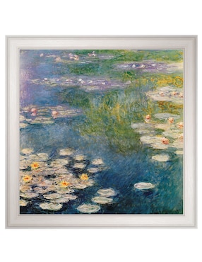 Cuadro decorativo Nenúfares en Giverny 1908 de Masters Collection técnica mixta Cuadros Jr