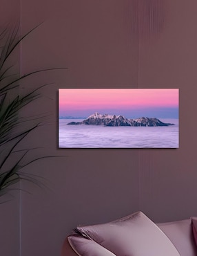 Cuadro decorativo Generica Paisaje Ocaso Alpino