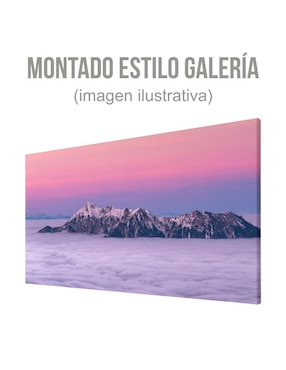 Cuadro decorativo Generica Paisaje Ocaso Alpino