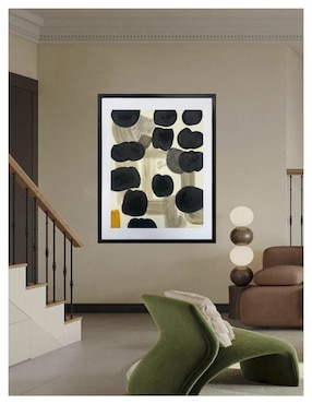 Pintura Intervencion III técnica acrílico Lune Art Gallery 4 vistas