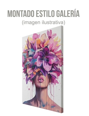Cuadro decorativo Generica Abstracto Corona Floral