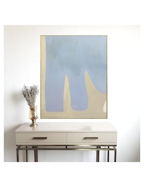 Pintura Calmo técnica acrílico Jackies Mirrors Minimalista