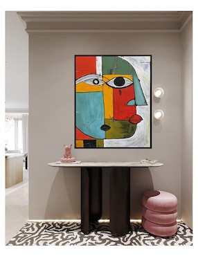 Pintura Confusion técnica acrílico Jackies Mirrors Minimalista