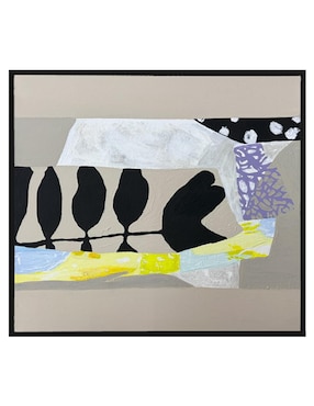 Pintura Birds técnica acrílico Jackies Mirrors Abstractos