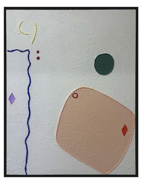 Pintura Intervencion I técnica acrílico Jackies Mirrors Minimalista