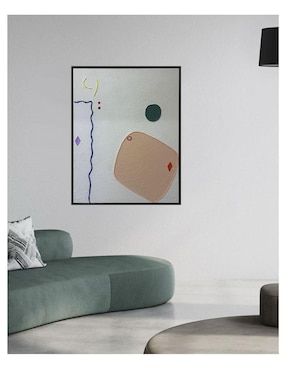 Pintura Intervencion I técnica acrílico Jackies Mirrors Minimalista