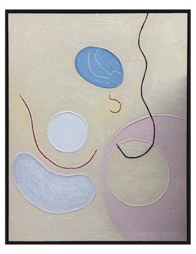 Pintura Moon técnica mixta Jackies Mirrors 4 vistas