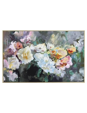 Pintura Flwrs técnica acrílico Jackies Mirrors Flores
