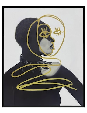 Pintura Alter Ego técnica acrílico Jackies Mirrors Minimalista