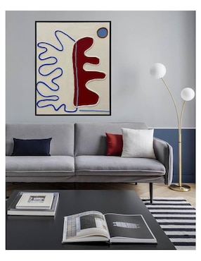 Pintura Duelo técnica mixta Jackies Mirrors Minimalista