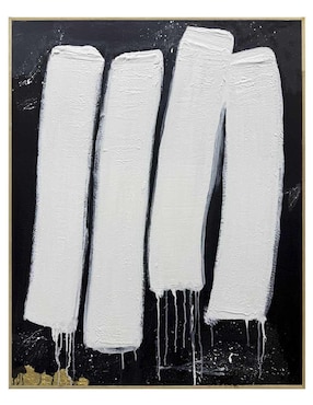 Pintura Contraste IV técnica acrílico Jackies Mirrors Minimalista