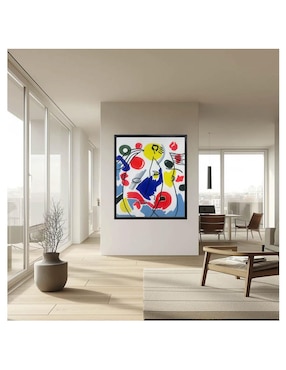 Pintura Soledad interna técnica acrílico Jackies Mirrors Abstractos
