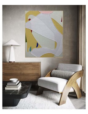 Pintura Zenith técnica acrílico Jackies Mirrors Minimalista