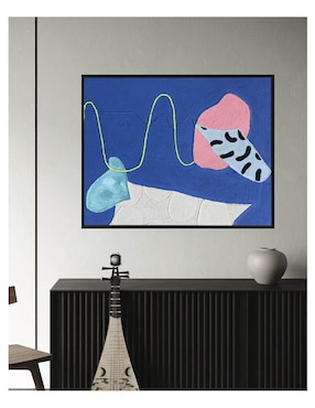 Pintura Orbita técnica mixta Jackies Mirrors Minimalista