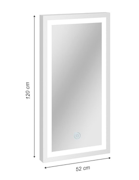 Espejo con luz Jackies Mirrors rectangular