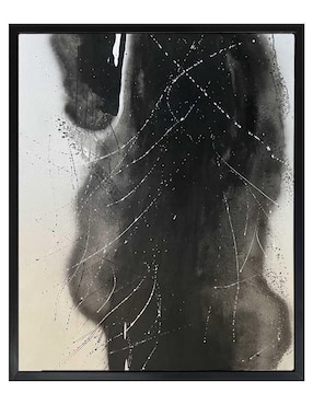 Pintura Humo II técnica acrílico Jackies Mirrors Abstracto