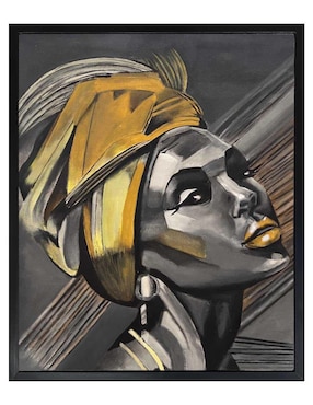 Pintura Sarafina técnica acrílico Jackies Mirrors Rostros