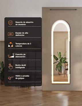 Espejo con luz Bossa Muebles Solara
