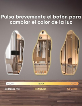 Espejo con luz Bossa Muebles Gala