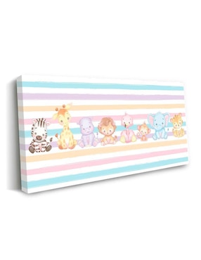 Cuadro decorativo Canvas Art Mx Lindos Animales