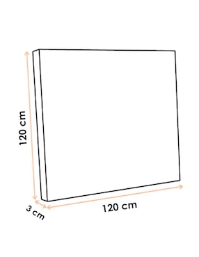 Cuadro decorativo Canvas Art Mx Supermán