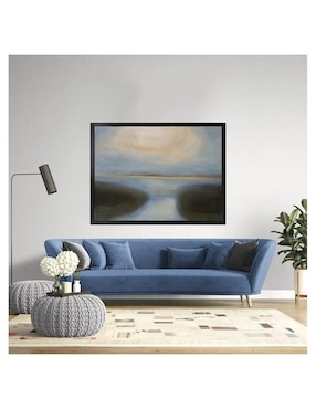 Pintura Sunset técnica acrílico Jackies Mirrors Paisaje