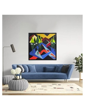 Pintura Replay técnica mixta Jackies Mirrors Abstracto