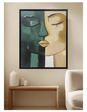Pintura Almas Gemelas técnica mixta Jackies Mirrors Abstracto