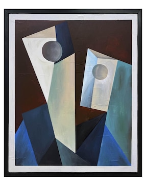 Pintura Desconoci2 técnica acrílico Jackies Mirrors Abstractos