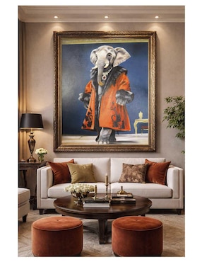 Pintura Trumpetas técnica óleo Lune Art Gallery Animalart