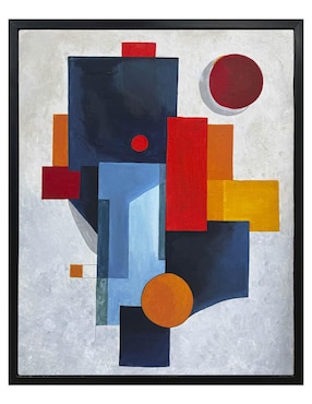 Pintura Geometric técnica acrílico Jackies Mirrors Abstractos