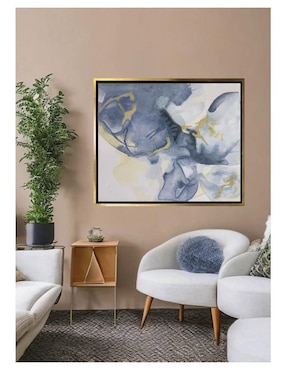 Pintura Esencia Azul mixta Jackies Mirrors 4 Vistas
