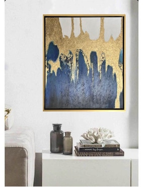 Pintura Magic Ocean mixta Jackies Mirrors Abstracto