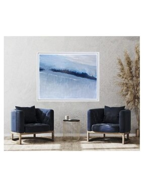 Pintura Mar Azul mixta Jackies Mirrors Abstracto