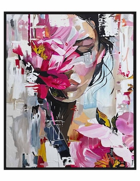 Pintura Woman Beauty mixta Jackies Mirrors Rostros