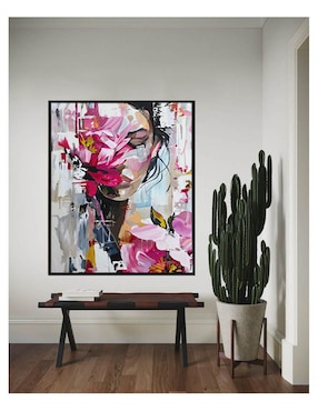 Pintura Woman Beauty mixta Jackies Mirrors Rostros
