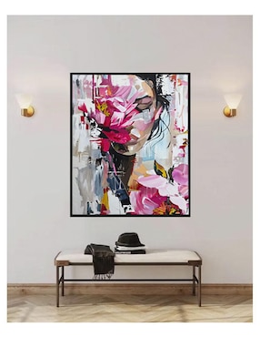 Pintura Woman Beauty mixta Jackies Mirrors Rostros