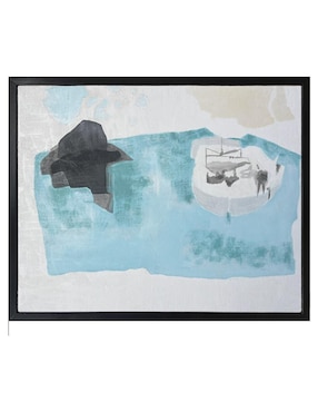 Pintura Whale técnica acrílico Jackies Mirrors Abstractos
