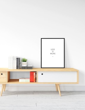Cuadro decorativo Luxpic Less is More