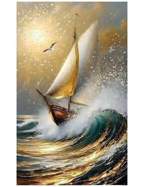 Cuadro decorativo Generica Paisaje Velero