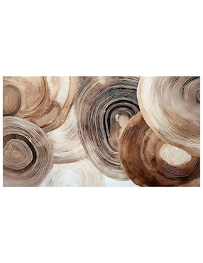 Cuadro decorativo Generica Geométrico anillos orgánicos 70x100cm