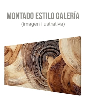 Cuadro decorativo Generica Geométrico anillos orgánicos 70x100cm